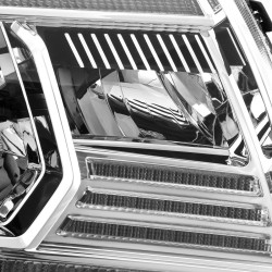 Buy Front headlights Toyota Tacoma 2005-2011 LED LUXX series Chrome Alpharex Ahl -tt05-L-SA-C