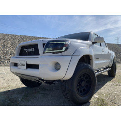 Buy Front headlights Toyota Tacoma 2005-2011 LED LUXX Series Chrome Alpharex Ahl -tt05-PL-SA-C