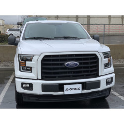 Купить Передние фары LED Ford F150 2015-2017 LED LUXX серия черные AlphaRex AHL-FF15-PL-SA-B