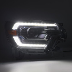 Buy Front headlights Toyota Tacoma 2012-2015 LED LUXX Series Color Alpha-Black Alpharex Ahl -t12-Pl-SA-FLB
