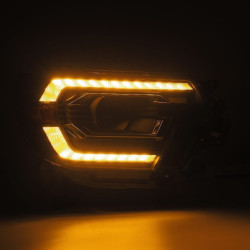 Buy Front headlights Toyota Tacoma 2012-2015 LED LUXX Series Color Alpha-Black Alpharex Ahl -t12-Pl-SA-FLB