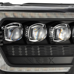 Buy Front headlights Toyota Tacoma 2012-2015 LED NOVA Black Alpharex Ahl -tt12-N-B