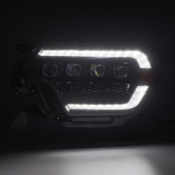 Buy Front headlights Toyota Tacoma 2012-2015 LED NOVA Black Alpharex Ahl -tt12-N-B