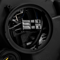 Buy Front headlights Toyota 4Runner 2010-2013 Pro Series Color ALPHA-BLACK ALPHAREX AHL-T410-P-S-FLB