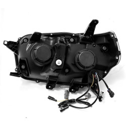 Buy Front headlights Toyota 4Runner 2010-2013 LED LUXX Series Carbon-Black Alpharex AHL-T410-PL-SA-FLB