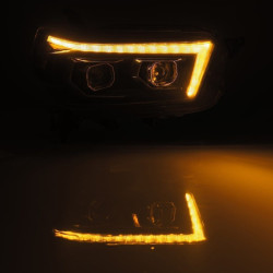 Buy Front headlights Toyota 4Runner 2010-2013 LED LUXX Series Black Alpharex Ahl-T410-PL-SA-B