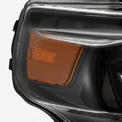 Buy Front headlights Toyota 4Runner 2010-2013 LED Nova Series color Alpha-Black Alpharex AHL-T410-N-FLB