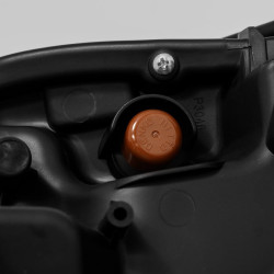 Buy Front headlights Toyota 4Runner 2010-2013 LED Nova Series color Alpha-Black Alpharex AHL-T410-N-FLB