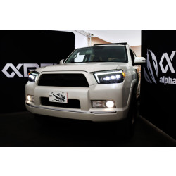 Buy Front headlights Toyota 4Runner 2010-2013 LED NOVA Black Alpharex Ahl-T410-N-B
