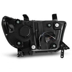 Buy Front headlights Toyota Tundra 2007-2013 LED NOVA Series Color Alpha-Black Alpharex Ahl-Tun07-N-AA-FLB