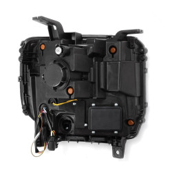 Buy Front headlights GMC Sierra 2014-2018 Pro Series Black Alparex Ahl-GS14-P-S-B