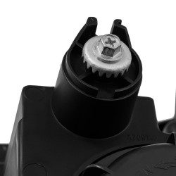 Buy Front headlights GMC Sierra 2014-2018 LED LUXX Series Color ALPHA-BLACK ALPHAREX AHL-GS14-PL-SA-FLB