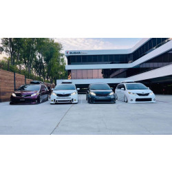 Buy Front headlights Toyota Sienna 2011-2020 LED PRO Series Color Alpha-Black Alpharex AHL-TS11-P-Flb