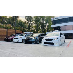 Buy Front headlights Toyota Sienna 2011-2020 Pro Series Black Alpharex Ahl-TS11-P-S-B