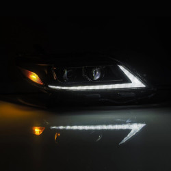Buy Front headlights Toyota Sienna 2011-2020 LED LUXX Series Black Alpharex Ahl-TS11-PL-SA-B