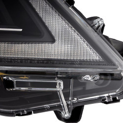 Buy Front headlights Toyota Sienna 2011-2020 LED LUXX Series Black Alpharex Ahl-TS11-PL-SA-B