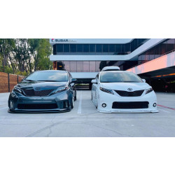 Buy Front headlights Toyota Sienna 2011-2020 LED NOVA Series Color Alpha-Black Alpharex Ahl-TS11-N-Flb