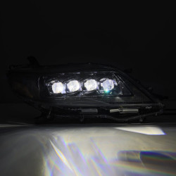 Buy Front headlights Toyota Sienna 2011-2020 LED NOVA Series Color Alpha-Black Alpharex Ahl-TS11-N-Flb