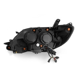 Buy Front headlights Toyota Sienna 2011-2020 LED NOVA Series Color Alpha-Black Alpharex Ahl-TS11-N-Flb