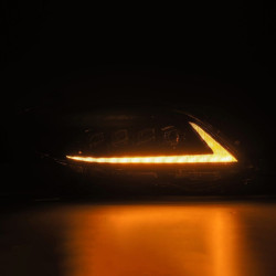 Buy Front headlights Toyota Sienna 2011-2020 LED NOVA Series Color Alpha-Black Alpharex Ahl-TS11-N-Flb