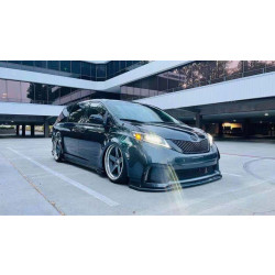 Buy Front headlights Toyota Sienna 2011-2020 LED NOVA Black Alpharex AHL-TTS11-N-B
