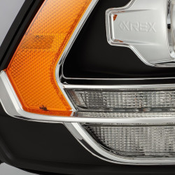 Buy Front headlights Dodge RAM 1500 Classic 2009-2023 LED LUXX Series Black Alpharex AHL-DR09-PL-G4-SA-B2