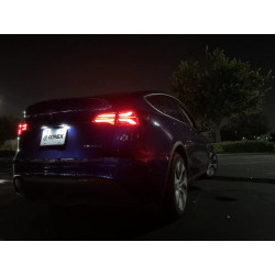 Buy Tesla Model y 2020-2022 LED PRO series carbon-black Alpharex ATL-TS317-W-LBS