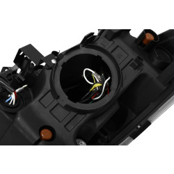 Buy Front headlights Infiniti Q60 2014-2015 LED NOVA Series Carbon-Black Alpharex AHL-IG08-N-LB