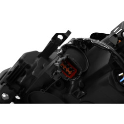 Buy Front headlights Infiniti Q60 2014-2015 LED NOVA Series Carbon-Black Alpharex AHL-IG08-N-LB