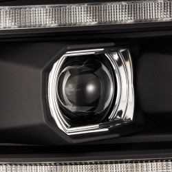 Buy Front headlights Dodge Ram 1500 Classic 2009-2023 G2 Style Pro Series Black Alpharex Ahl-DR09-G5-P-S-B