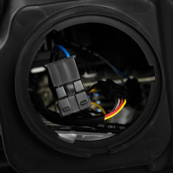 Buy Front headlights Chevrolet Silverado 1500 2016-2018 LED LUXX Series Black Alpharex AHL-CL16-PL-SA-B