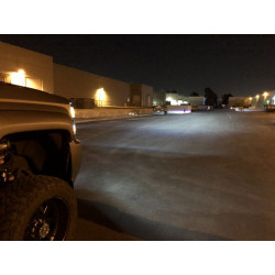 Buy Front headlights Chevrolet Silverado 2500Hd 2015-2019 LED NOVA Series Carbohydrate-Black / Black Grill Insert Alpharex AHL-CL215-N-SA-LB.