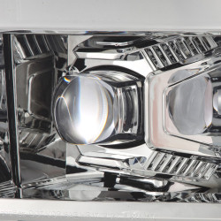 Buy Front headlights Chevrolet Silverado 1500 2014-2015 LED NOVA CHRM CHROM ALPHAREX AHL-CL14-N-C