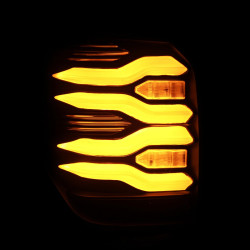 Buy Rear headlights Toyota 4Runner 2010-2022 LED LUXX Series Black Alpharex RTL-T414-SA-YW-BB