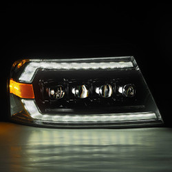 Buy Ford Ford F150 2004-2008 LED NOVA Series Color ALPHA-BLACK ALPHAREX AHL-FF04-N-FLB