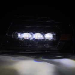 Buy Ford Ford F150 2004-2008 LED NOVA Series Color ALPHA-BLACK ALPHAREX AHL-FF04-N-FLB