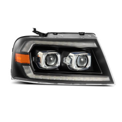 Buy Ford Ford F150 2004-2008 LED LUXX Series Black Alpharex Ahl-FF04-PL-SA-B