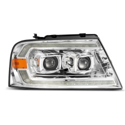 Купити Передні фари Ford F150 2004-2008 LED LUXX серія хром AlphaRex AHL-FF04-PL-SA-C