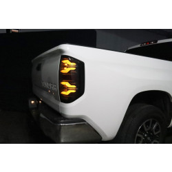 Купити Задні фари Toyota Tundra 2014-2021 LED LUXX серія колір Alpha-Black AlphaRex RTL-TUN14-SA-YS-LB
