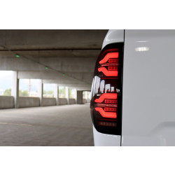 Купити Задні фари Toyota Tundra 2014-2021 LED LUXX серія колір Alpha-Black AlphaRex RTL-TUN14-SA-YS-LB