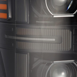 Купити Передні фари Ford Super Duty 2008-2010 LED LUXX серія колір Alpha-Black AlphaRex AHL-FD08-G2-PL-SA-FLB