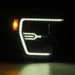 Купити Передні фари Ford F150 2021-2022 LED LUXX серія колір Alpha-Black AlphaRex AHL-FF21-G2-PL-SA-FLB