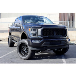 Купити Передні фари Ford F150 2021-2022 LED LUXX серія колір Alpha-Black AlphaRex AHL-FF21-G2-PL-SA-FLB