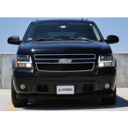 Купити Передні фари Chevy Tahoe 2007-2013 G2 Style PRO серія чорні AlphaRex AHL-CT07-P-SA-B