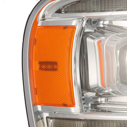 Купити Передні фари Dodge Ram 1500 Classic 2002-2005 LED NOVA серія хром AlphaRex AHL-DR02-N-C