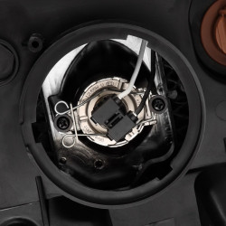 Купити Передні фари Dodge Ram 1500 Classic 2002-2005  PRO серія колір Alpha-Black AlphaRex AHL-DR02-P-S-FLB