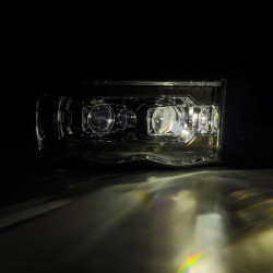 Купити Передні фари Dodge Ram 1500 Classic 2002-2005  PRO серія хром AlphaRex AHL-DR02-P-S-C