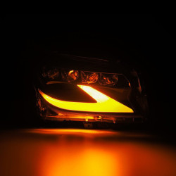 Купити Передні фари Lexus GX460 2014-2019 LED NOVA серія колір Alpha-Black AlphaRex AHL-LG14-N-FLB