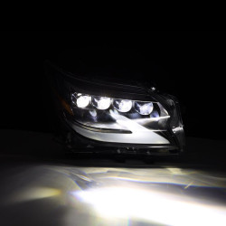 Купити Передні фари Lexus GX460 2014-2019 LED NOVA серія чорні AlphaRex AHL-LG14-N-B