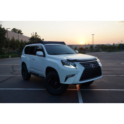Купити Передні фари Lexus GX460 2014-2019 LED NOVA серія чорні AlphaRex AHL-LG14-N-B